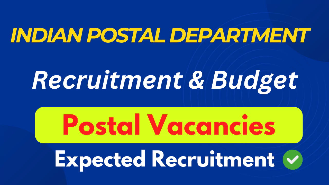 Indian Postal Department Recruitment & Budget 2025